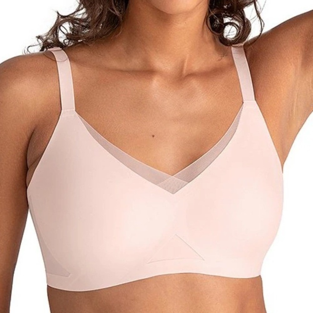 Honeylove Soft Pink Seamless Wireless Bra